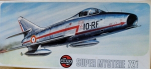 AIRFIX 1/72 03020  1972  SUPER MYSTERE B.2